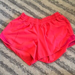 Lululemon Hotty Hot Pink Shorts, Size 8